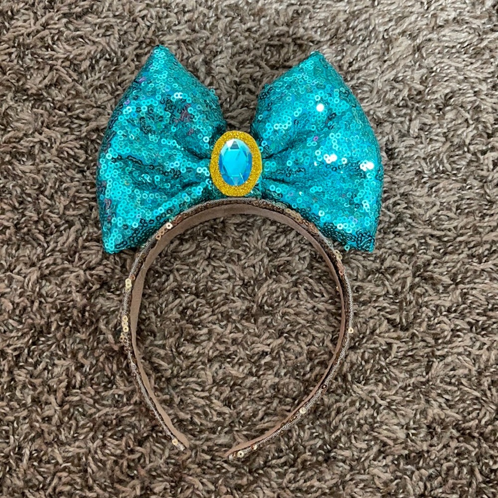 Princess Jasmine Hair Bow Headband